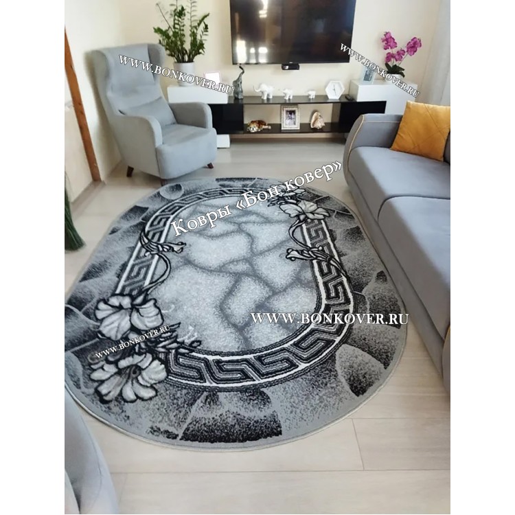 Ковер Лайт Карпет New NN Дизайн 26503 Овал